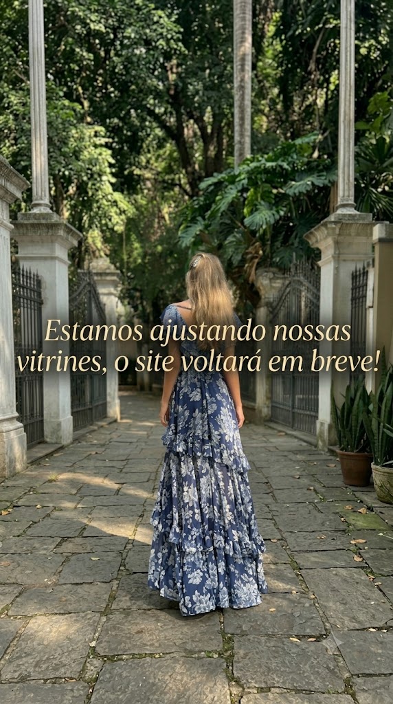 site em manutenção